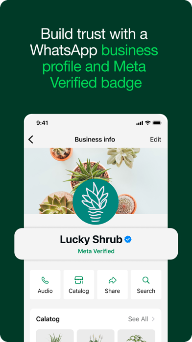 WhatsApp Business App Store screenshot 1