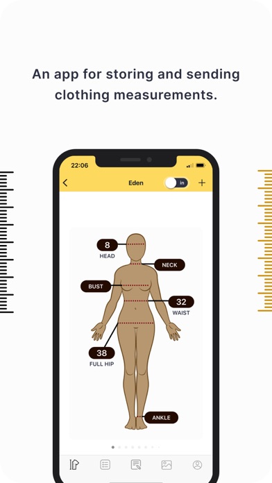 Tailor Body Measurements by DM App Store screenshot 1