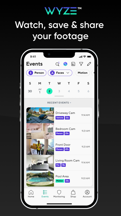 The Official Wyze App App Store screenshot 2