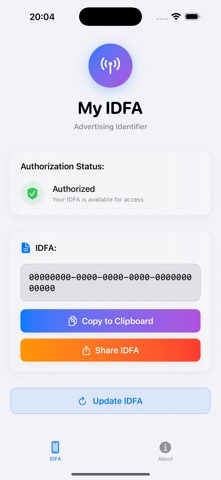 IDFA Viewer App Store screenshot 2