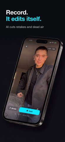 CutAI: AI Video Editor App Store screenshot 1