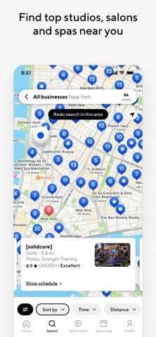ClassPass: Fitness, Spa, Salon App Store screenshot 2
