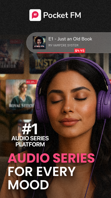 Pocket FM: Audio Series App Store screenshot 1