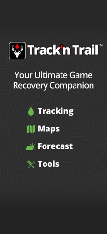 Track N Trail - Hunting & Maps App Store screenshot 1