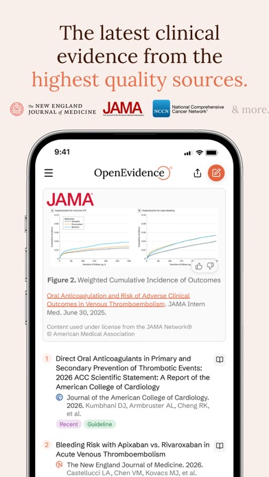 OpenEvidence App Store screenshot 2