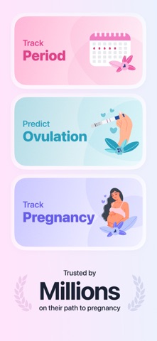 Pregmate Ovulation Tracker App Store screenshot 1