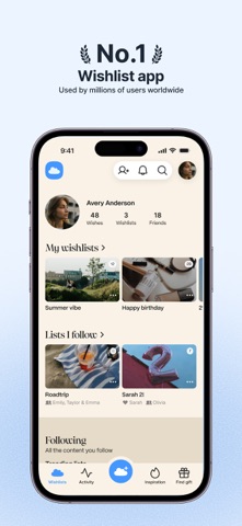 GoWish - Your Digital Wishlist App Store screenshot 1