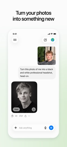 EcoGPT - AI for Humanity App Store screenshot 1