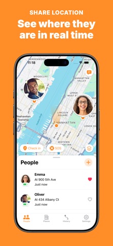 Share Location: Phone Tracker App Store screenshot 1