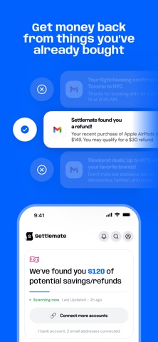 Settlemate: Claim Savings App Store screenshot 2