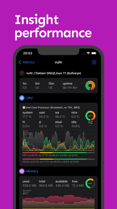 NeoServer:SSH Mosh Terminal App Store screenshot 2