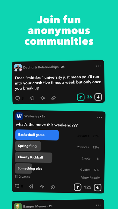 Yik Yak App Store screenshot 1