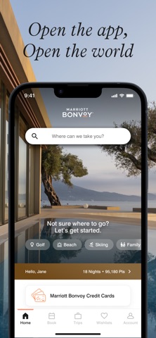 Marriott Bonvoy: Book Hotels App Store screenshot 1