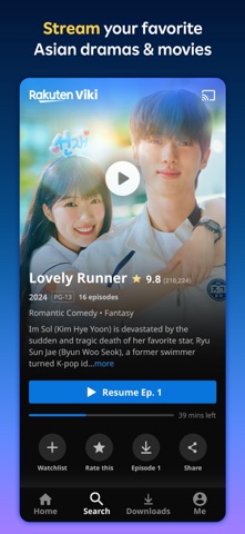 Viki: Asian Dramas, Movies, TV App Store screenshot 1