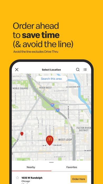 McDonald's App Store screenshot 2
