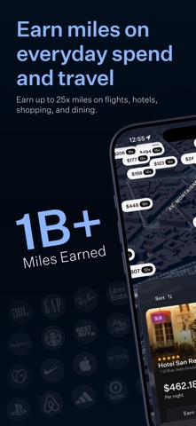 Rove - Earn Miles & Travel App Store screenshot 1