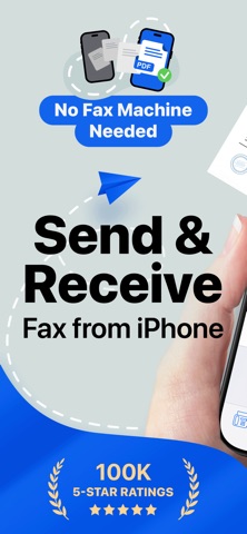 FaxFree: Send Fax From iPhone App Store screenshot 1