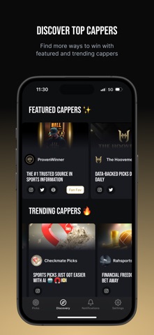 Winible: Expert Sports Picks App Store screenshot 1