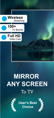 Screen Mirroring + Cast To TV App Store screenshot 1