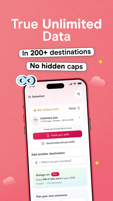 Holafly eSIM: Unlimited Data App Store screenshot 2