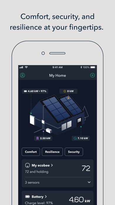 ecobee by Generac App Store screenshot 1