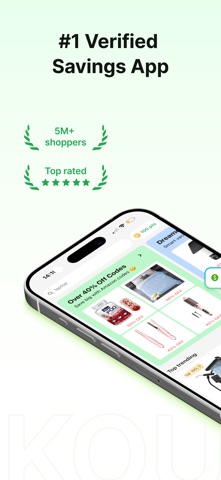 Koupon: Real Deals & Codes App Store screenshot 1