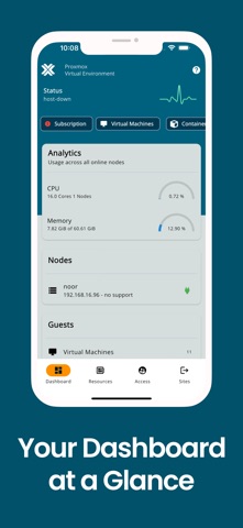 Proxmox VE Companion App Store screenshot 1