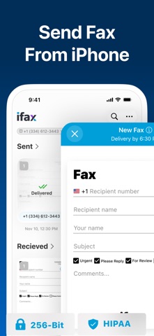 iFax App Send Fax From iPhone App Store screenshot 1