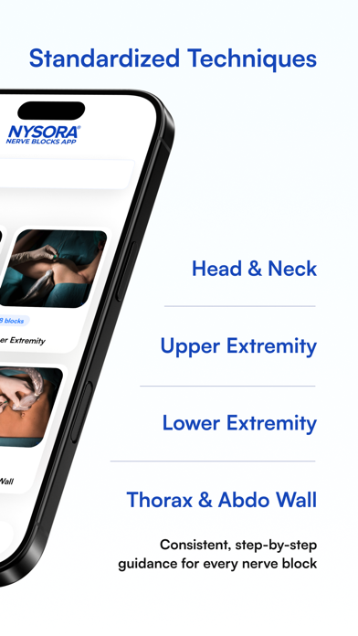 NYSORA Nerve Blocks App Store screenshot 2