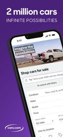 Cars.com - New & Used Cars App Store screenshot 1