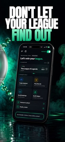 RotoBot - AI Sports Insights App Store screenshot 1