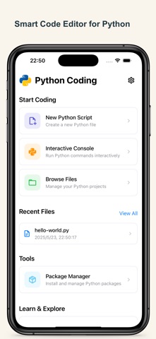Python Coding App Store screenshot 1