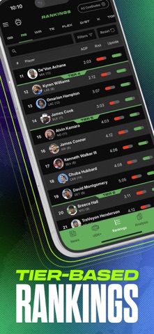 Fantasy Football Draft Kit UDK App Store screenshot 2