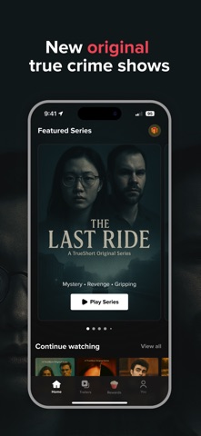 TrueShort - Stream True Crime App Store screenshot 2