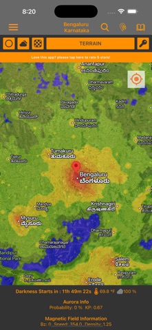 Light Pollution Map - Dark Sky App Store screenshot 1