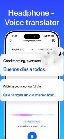 Live Translator - AI Translate App Store screenshot 1