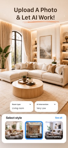 ‎AI Remodel — Interior Design App Store screenshot 1