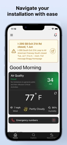 MyArmyPost App Store screenshot 1