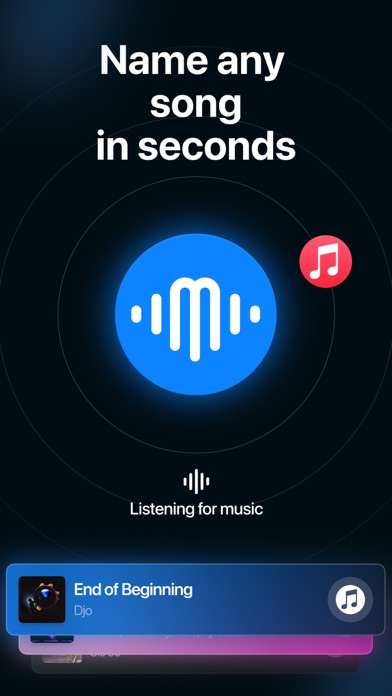 Music Finder: Song Identifier App Store screenshot 1