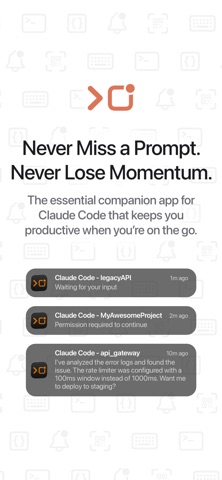 Claude Code Notifier Companion App Store screenshot 1