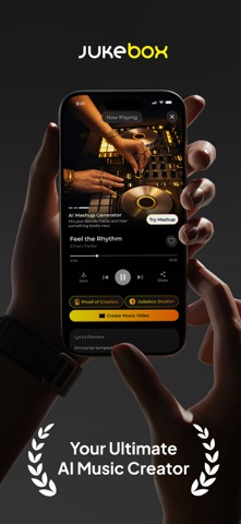 AI Song Generator - Jukebox App Store screenshot 1
