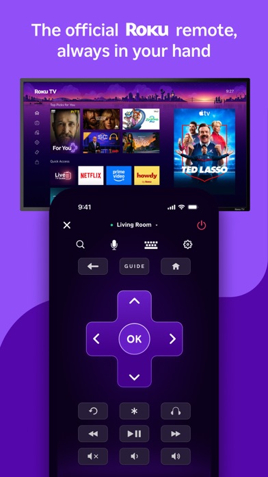 Roku Remote (Official) App Store screenshot 1