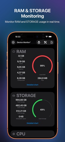 Device Monitor² App Store screenshot 2