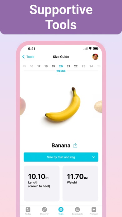 Pregnancy + | Tracker App App Store screenshot 2
