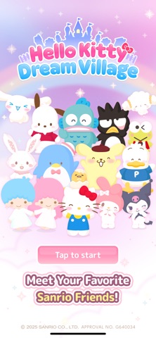 Hello Kitty Dream Village App Store screenshot 1