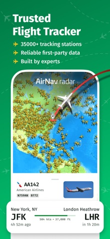 AirNav Radar – Flight Tracker App Store screenshot 1