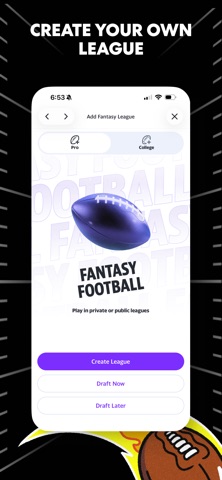Yahoo Fantasy Sports: NFL, MLB App Store screenshot 2