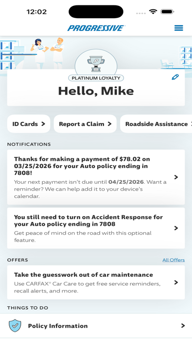 Progressive App Store screenshot 1