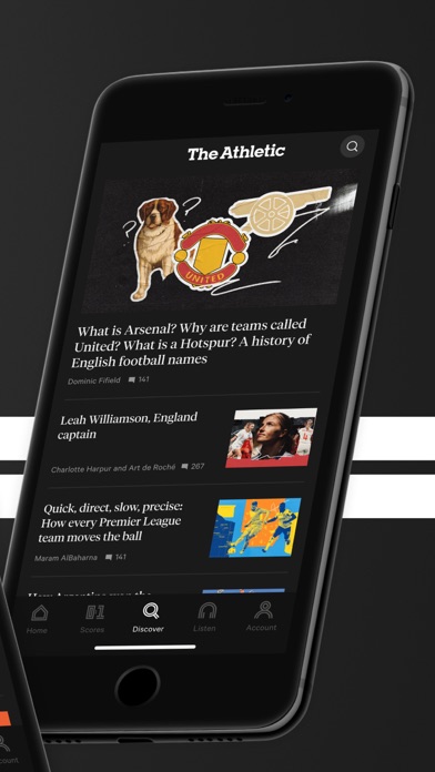 The Athletic: All Sports News App Store screenshot 2