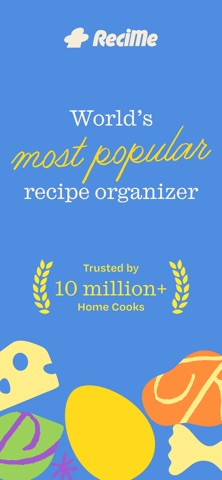 ReciMe: Recipes & Meal Planner App Store screenshot 1